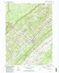 Port Matilda 1994 topographic map thumbnail