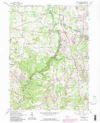 Portersville 1961 topographic map thumbnail