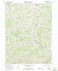 Prosperity 1964 topographic map thumbnail