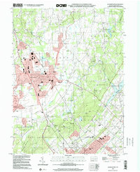 Quakertown 1999 topographic map thumbnail