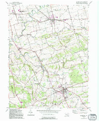 Quarryville 1992 topographic map thumbnail