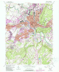 Reading 1956 topographic map thumbnail