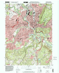 Reading 1999 topographic map thumbnail