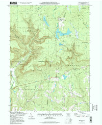 Red Rock 1995 topographic map thumbnail