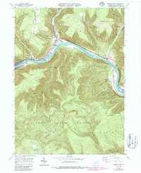 Renovo East 1946 topographic map thumbnail