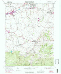 Richland 1955 topographic map thumbnail