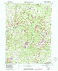 Rochester Mills 1968 topographic map thumbnail