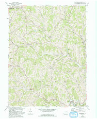 Rogersville 1964 topographic map thumbnail