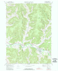 Roulette 1969 topographic map preview