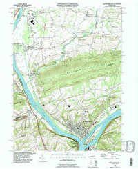 Northumberland 1994 topographic map thumbnail