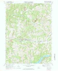 Rural Valley 1969 topographic map thumbnail