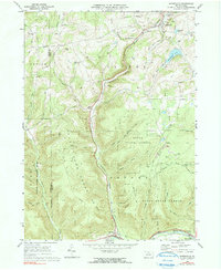 Sabinsville 1969 topographic map thumbnail