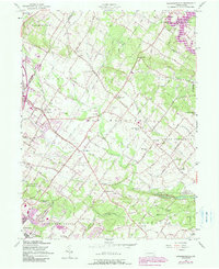 Sassamansville 1957 topographic map thumbnail