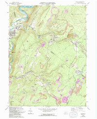 Saxton 1968 topographic map preview