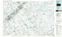 Scranton 1986 topographic map thumbnail