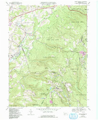 Seven Springs 1967 topographic map thumbnail