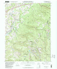 Seven Springs 1993 topographic map thumbnail