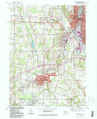 Sharon West 1994 topographic map thumbnail