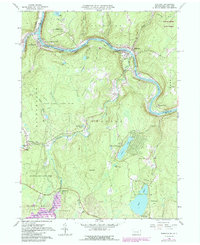 Shohola 1965 topographic map thumbnail