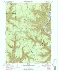 Slate Run 1946 topographic map thumbnail
