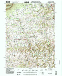 Slatedale 1999 topographic map thumbnail