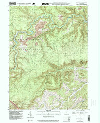 Snow Shoe SE 1995 topographic map thumbnail