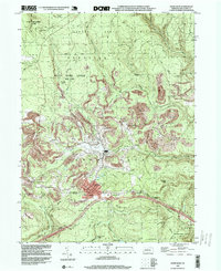 Snow Shoe 1996 topographic map thumbnail