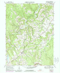 Stahlstown 1967 topographic map thumbnail