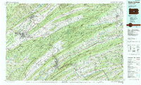 State College 1988 topographic map thumbnail