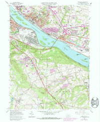 Steelton 1963 topographic map thumbnail
