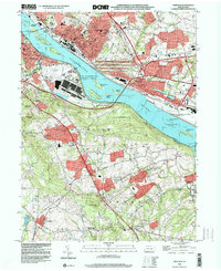 Steelton 1998 topographic map thumbnail
