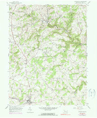 Stewartstown 1953 topographic map thumbnail