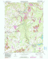 Stoystown 1971 topographic map thumbnail