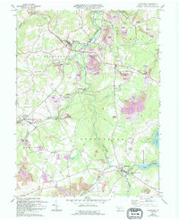 Stoystown 1971 topographic map thumbnail