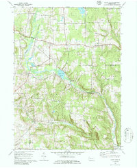 Sugar Lake 1967 topographic map thumbnail