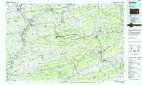 Sunbury 1984 topographic map thumbnail