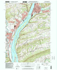 Sunbury 1999 topographic map thumbnail