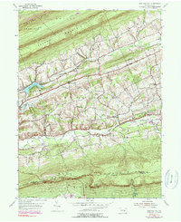 Swatara Hill 1955 topographic map thumbnail