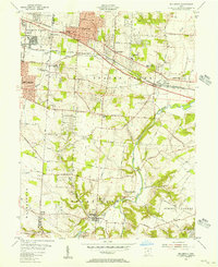 Bellbrook 1955 topographic map thumbnail