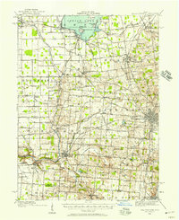 Bellefontaine 1913 topographic map thumbnail