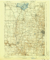 Bellefontaine 1915 topographic map thumbnail