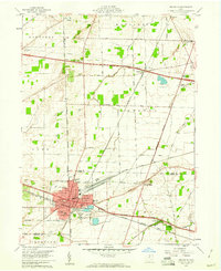 Bellevue 1959 topographic map thumbnail