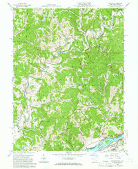 Belmont 1958 topographic map thumbnail