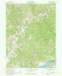 Belmont 1969 topographic map thumbnail