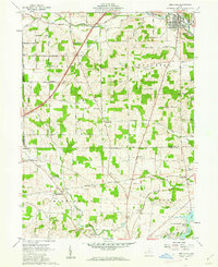 Bellville 1961 topographic map thumbnail