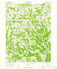 Bergholz 1960 topographic map thumbnail