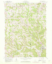 Bergholz 1960 topographic map thumbnail