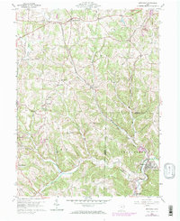 Bergholz 1960 topographic map thumbnail