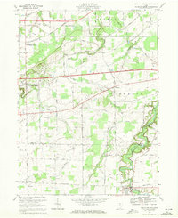 Berlin Heights 1969 topographic map thumbnail