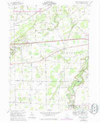 Berlin Heights 1969 topographic map thumbnail